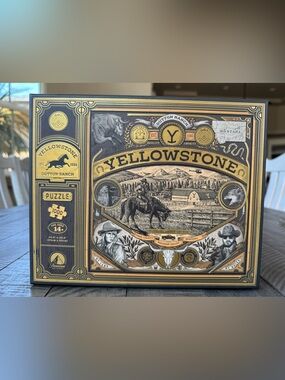 Yellowstone Premium 1000 Piece Jigsaw Puzzle - Courtesy of Dutton Ranch